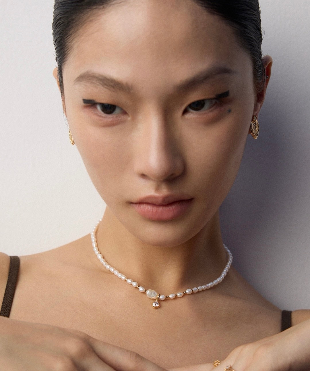 Little star pearl necklace