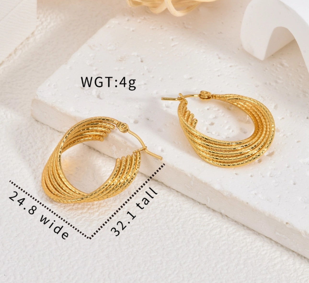 Twilly classic hoops