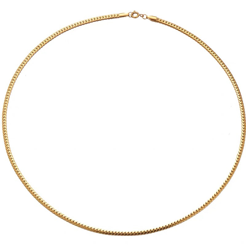 Fix snake chain necklace