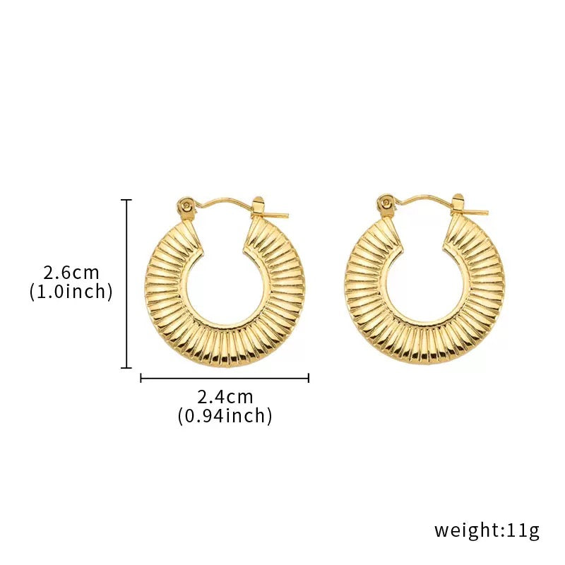 Round wave hoops