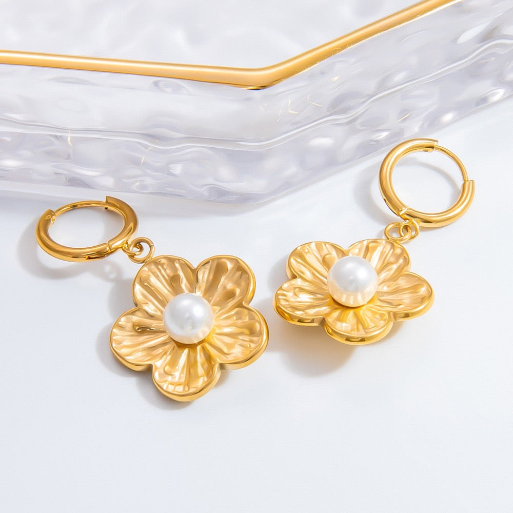 Alice flower hoops