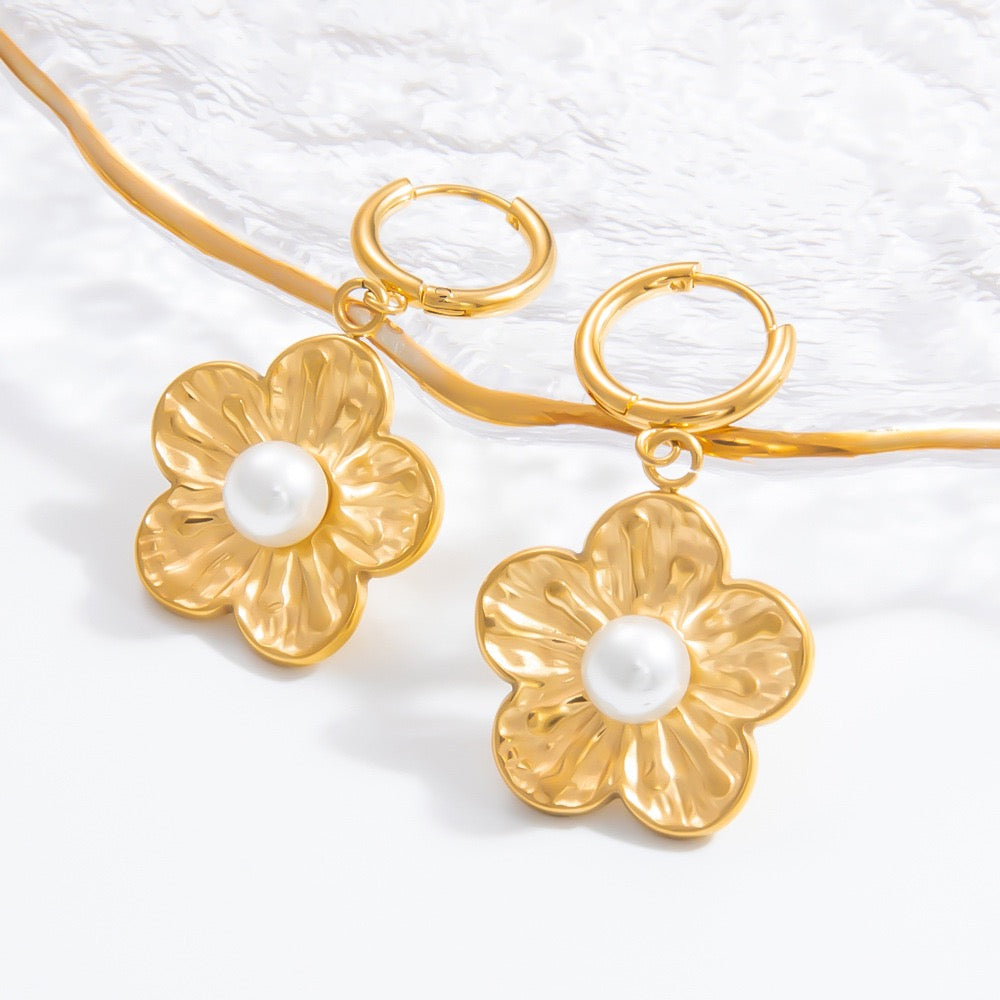 Alice flower hoops