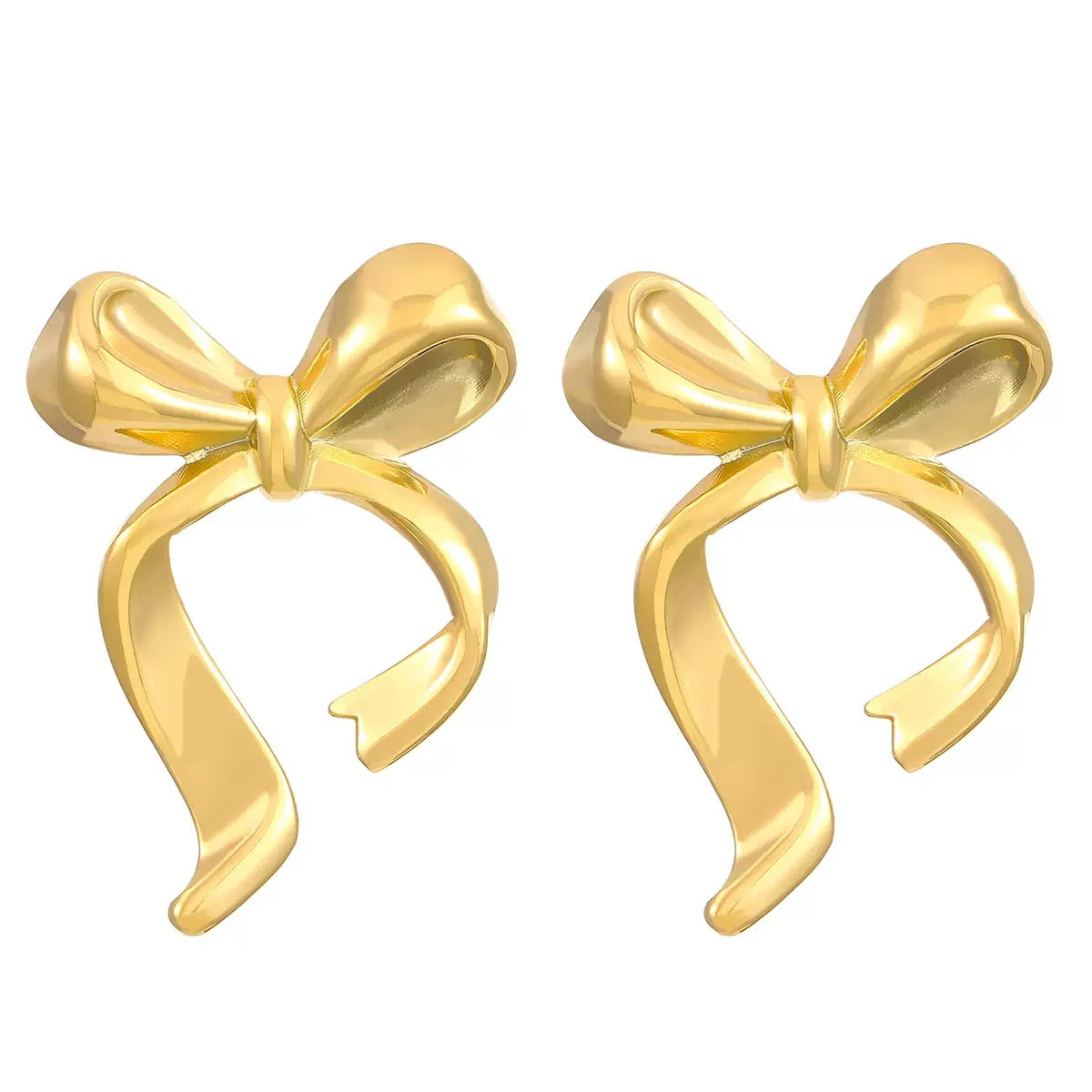 Annie bow earrings