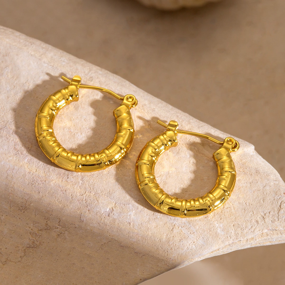 Classic dainty hoops