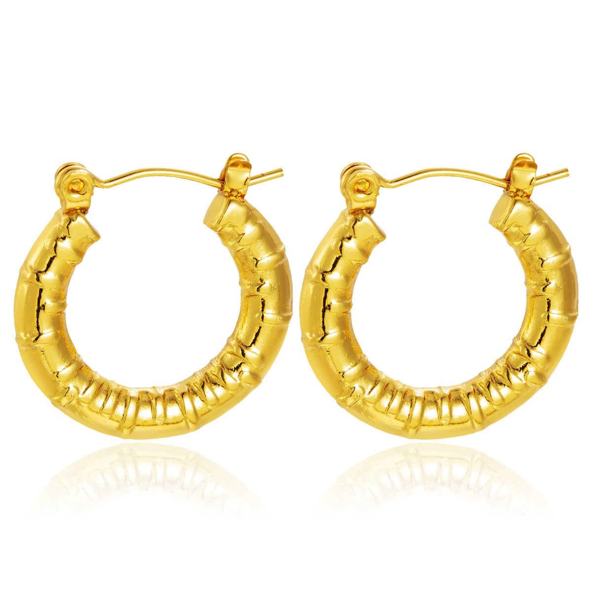 Classic dainty hoops