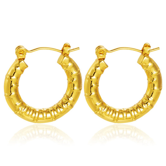 Classic dainty hoops
