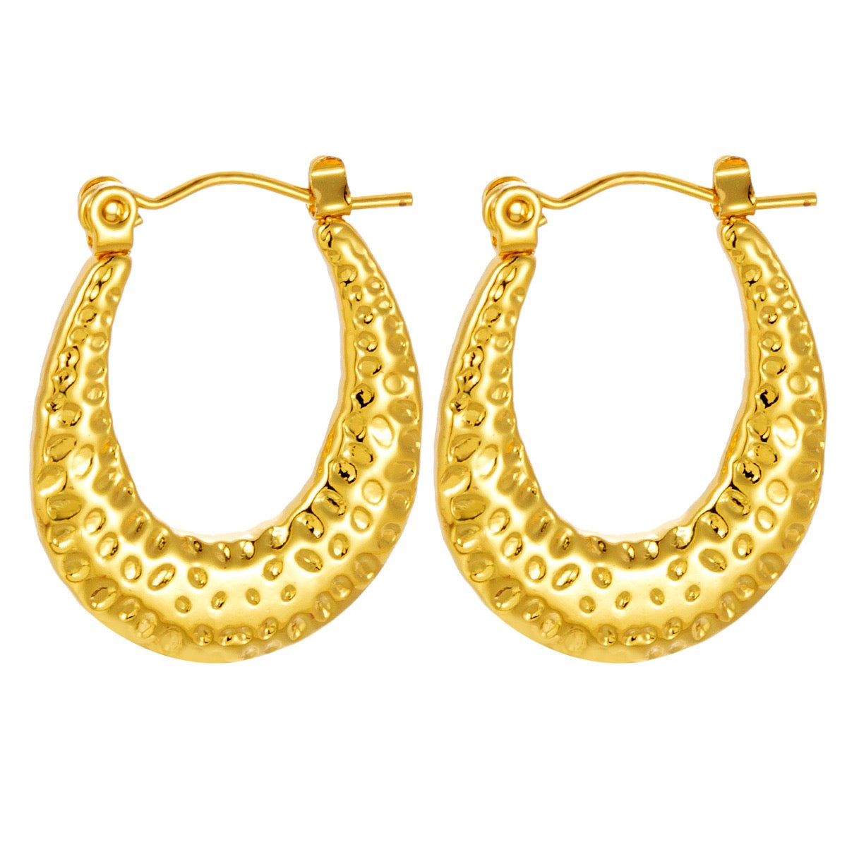Lava oval hoops