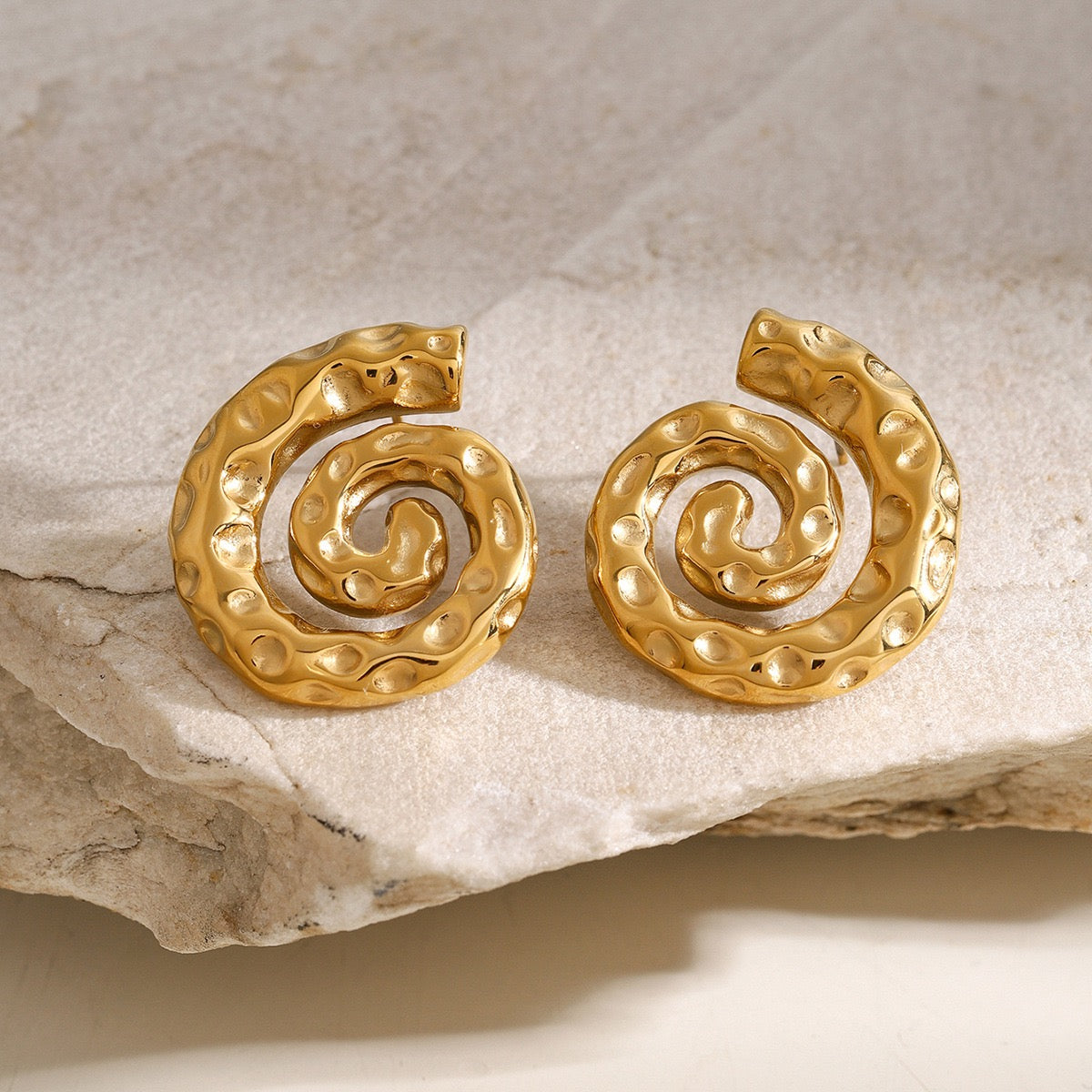 Swirl earrings