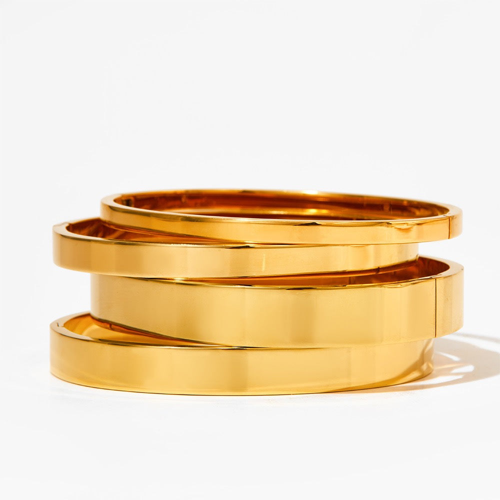 Classic hoop bangles