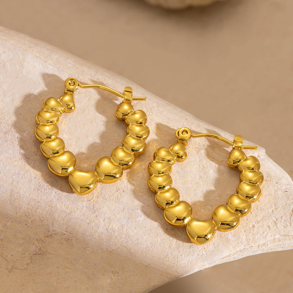 My lovely hearts hoops