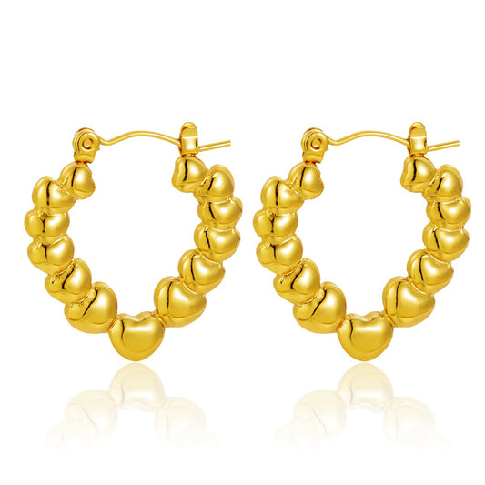 My lovely hearts hoops