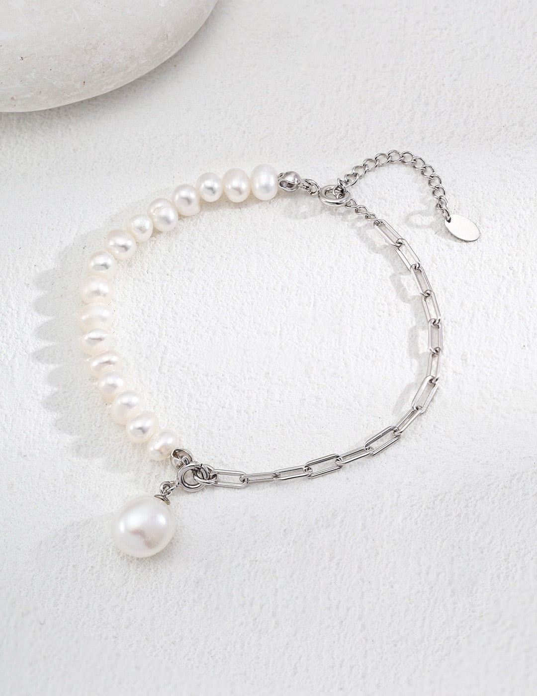 Gango Half chain Pearl set