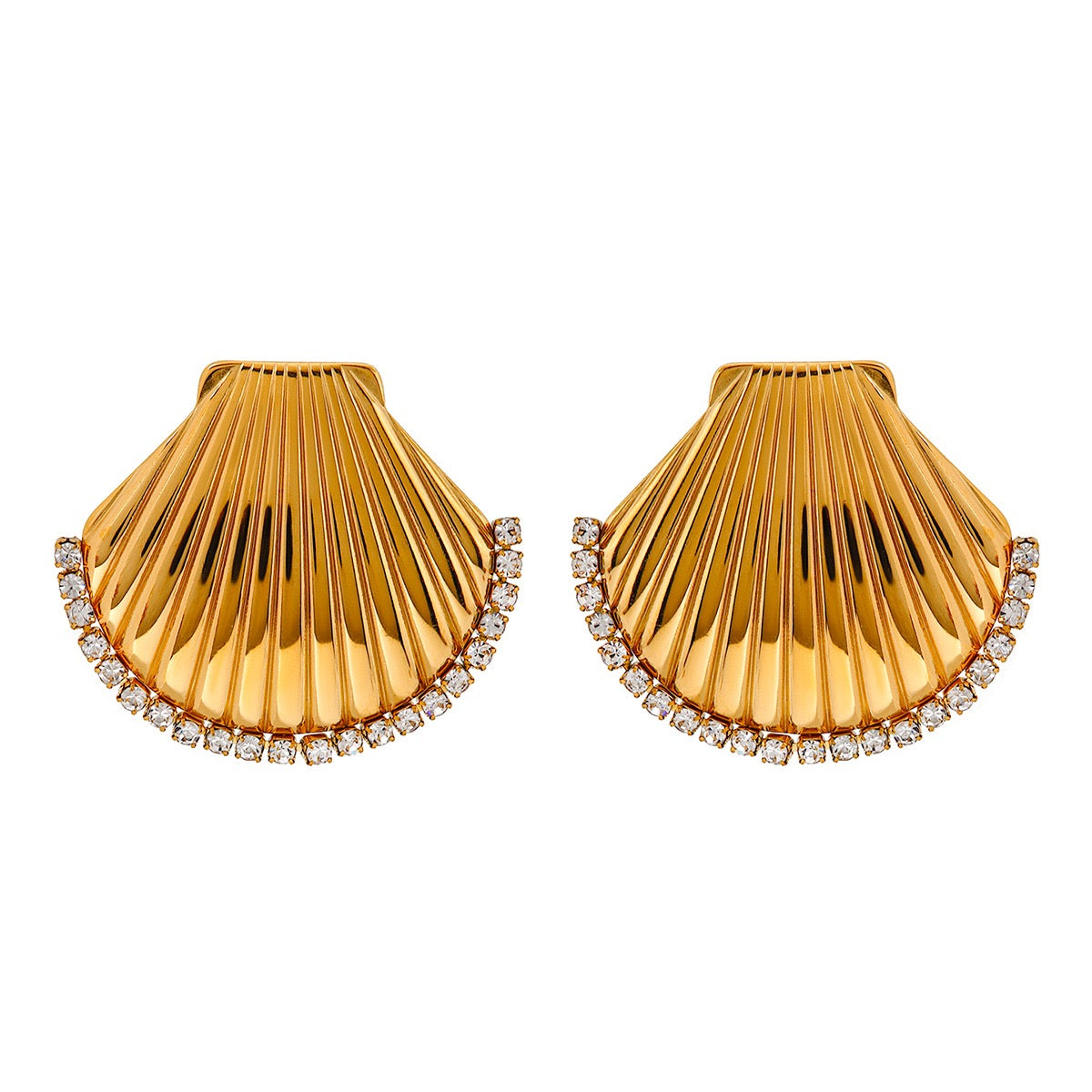 Ajia shel earrings
