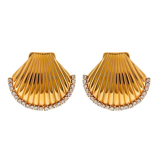 Ajia shel earrings