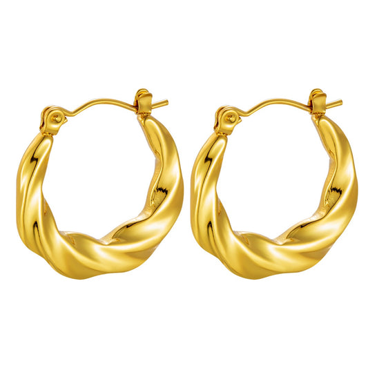 Classic twist hoops