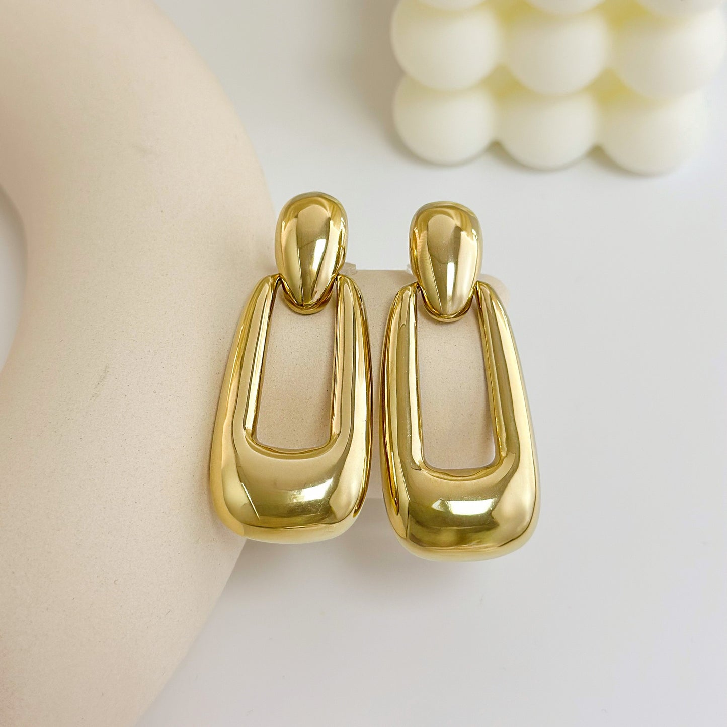 Golden time earrings