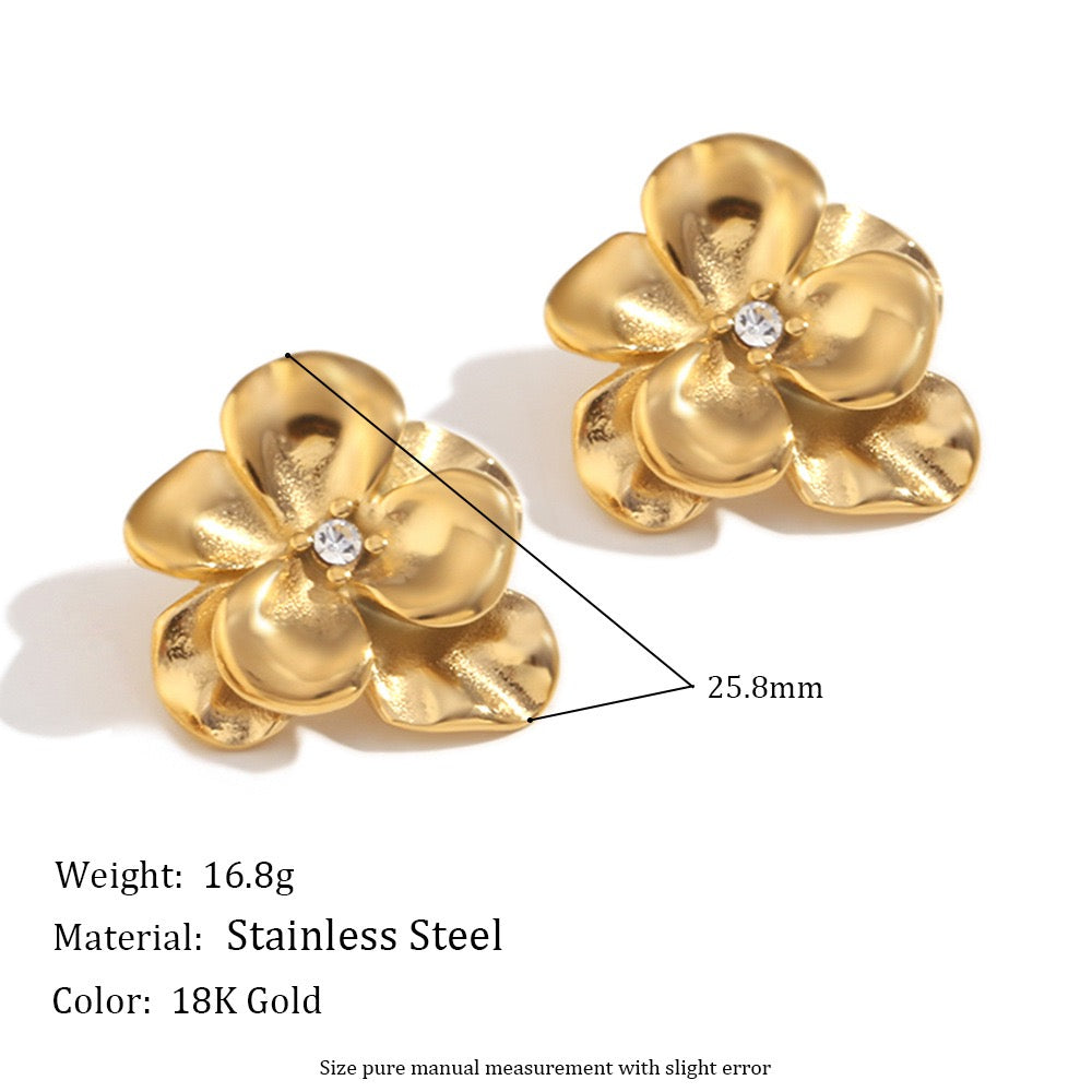 Emily flower earrings