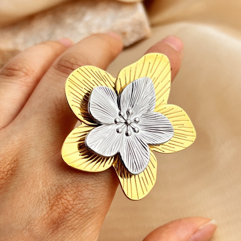 Layer flower big set