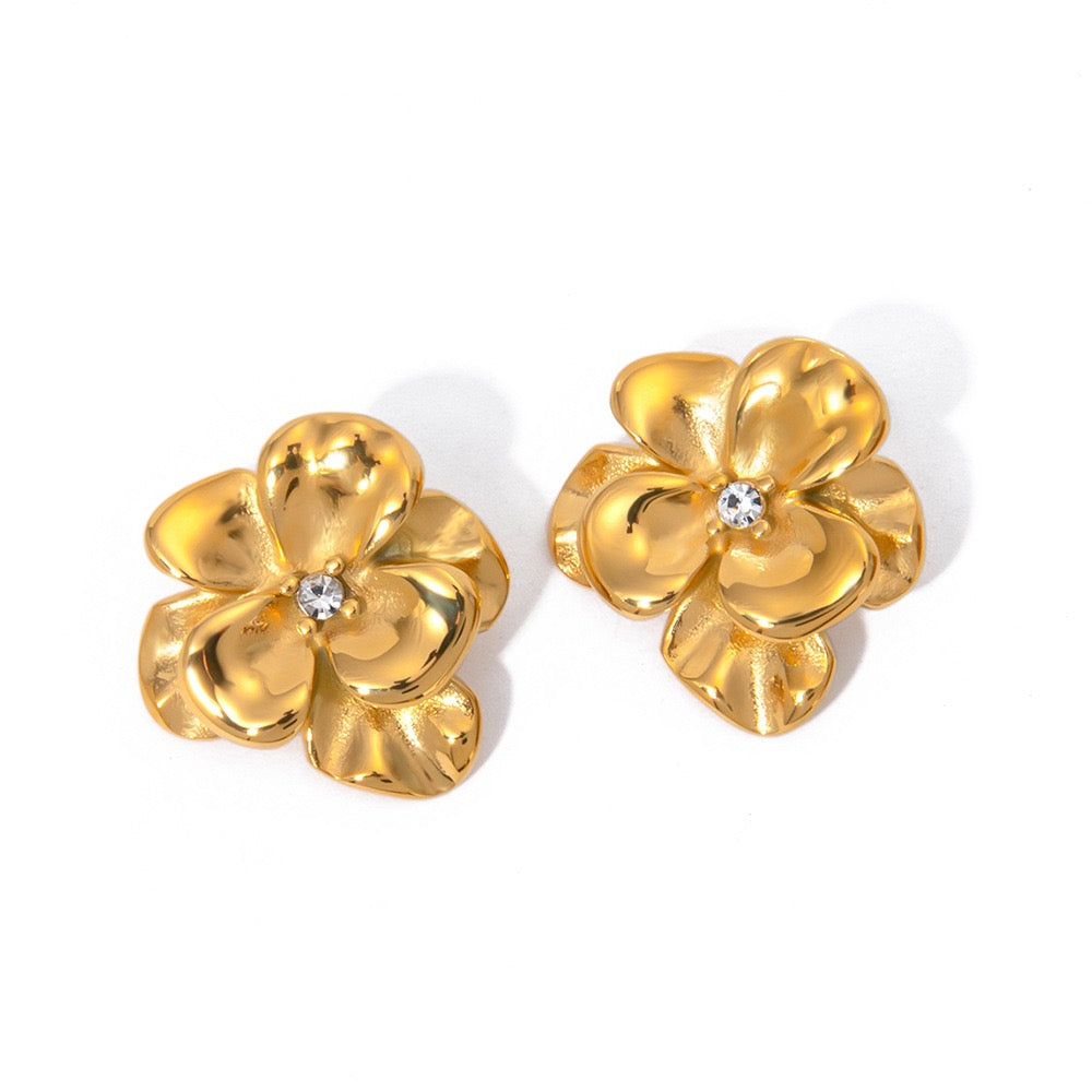 Emily flower earrings