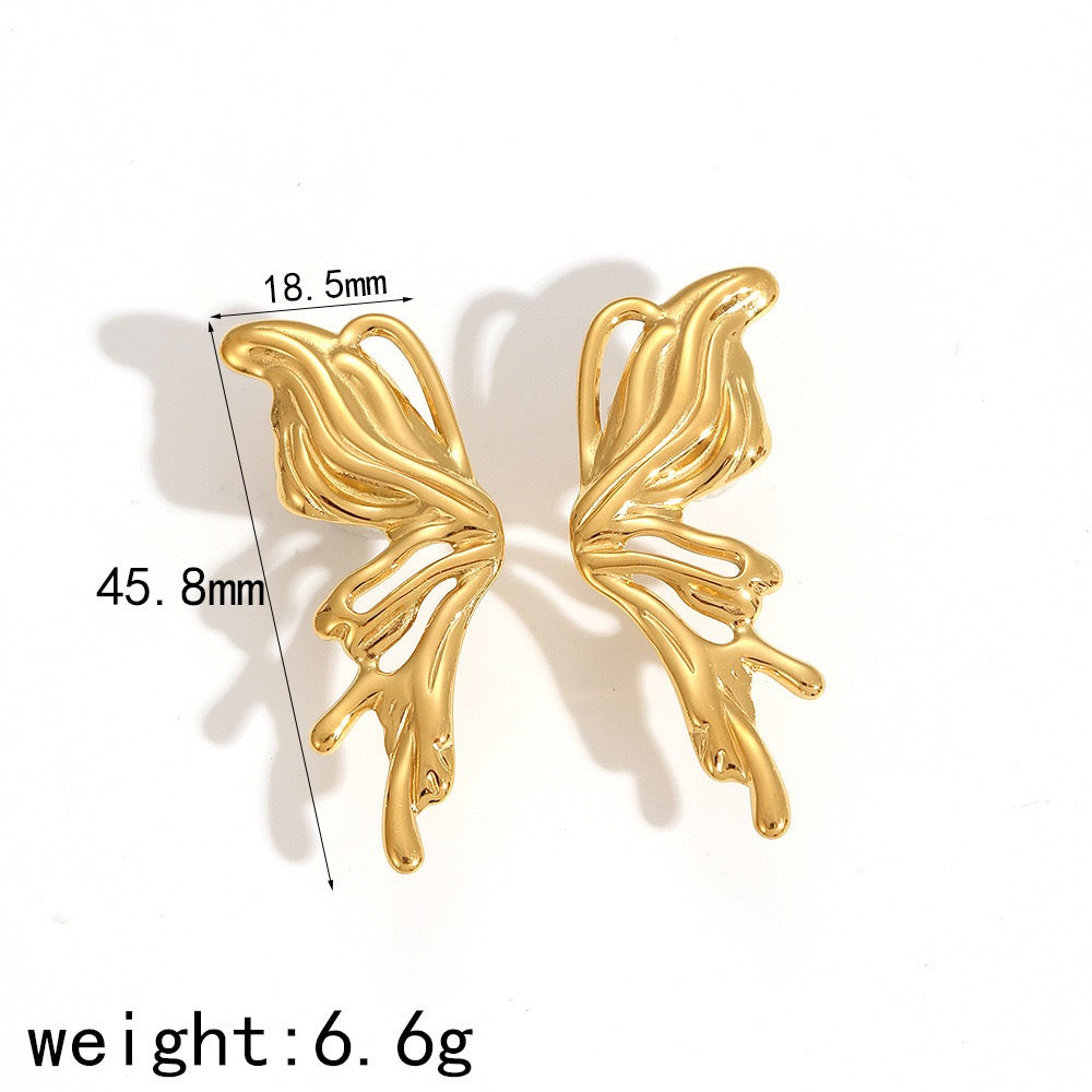 Butterfly earrings