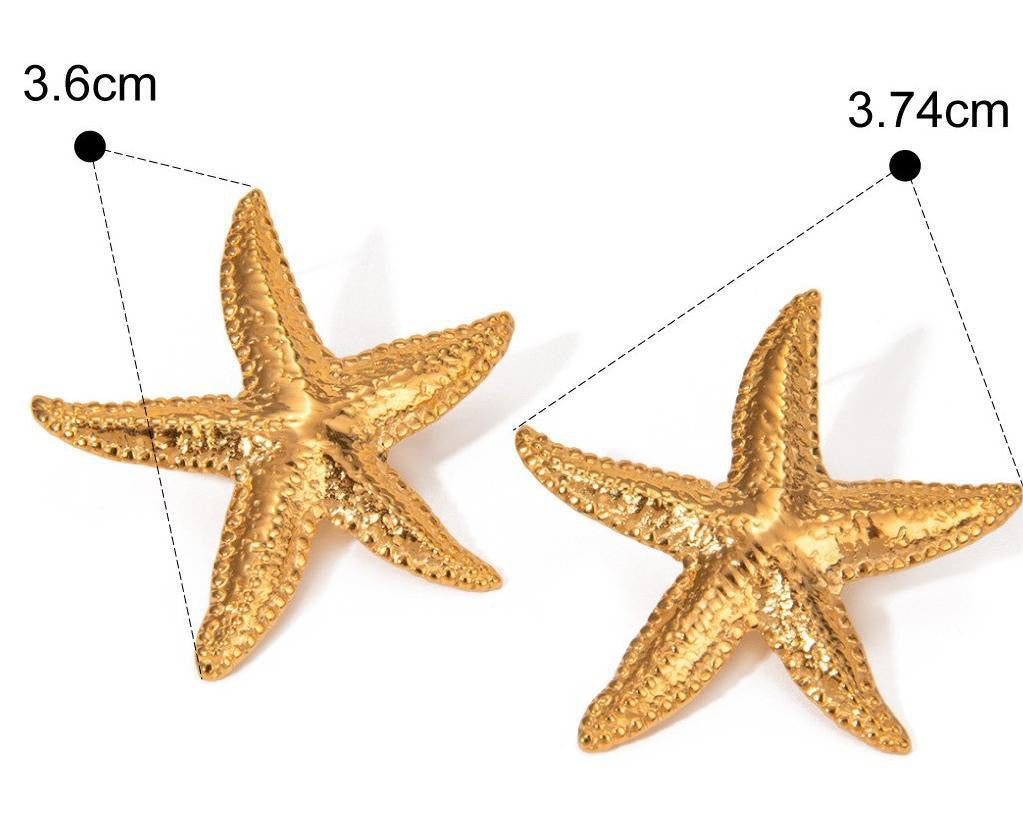 Cutie starfish earrings