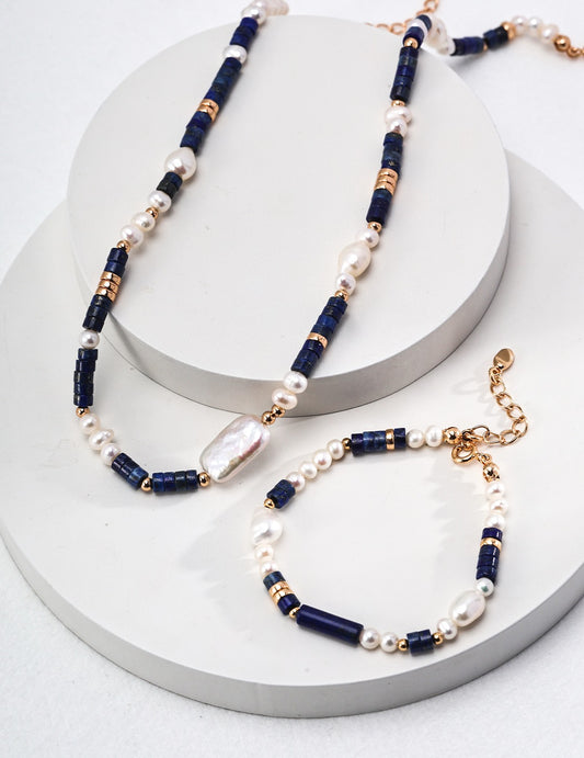 Washington Lapis Pearl set