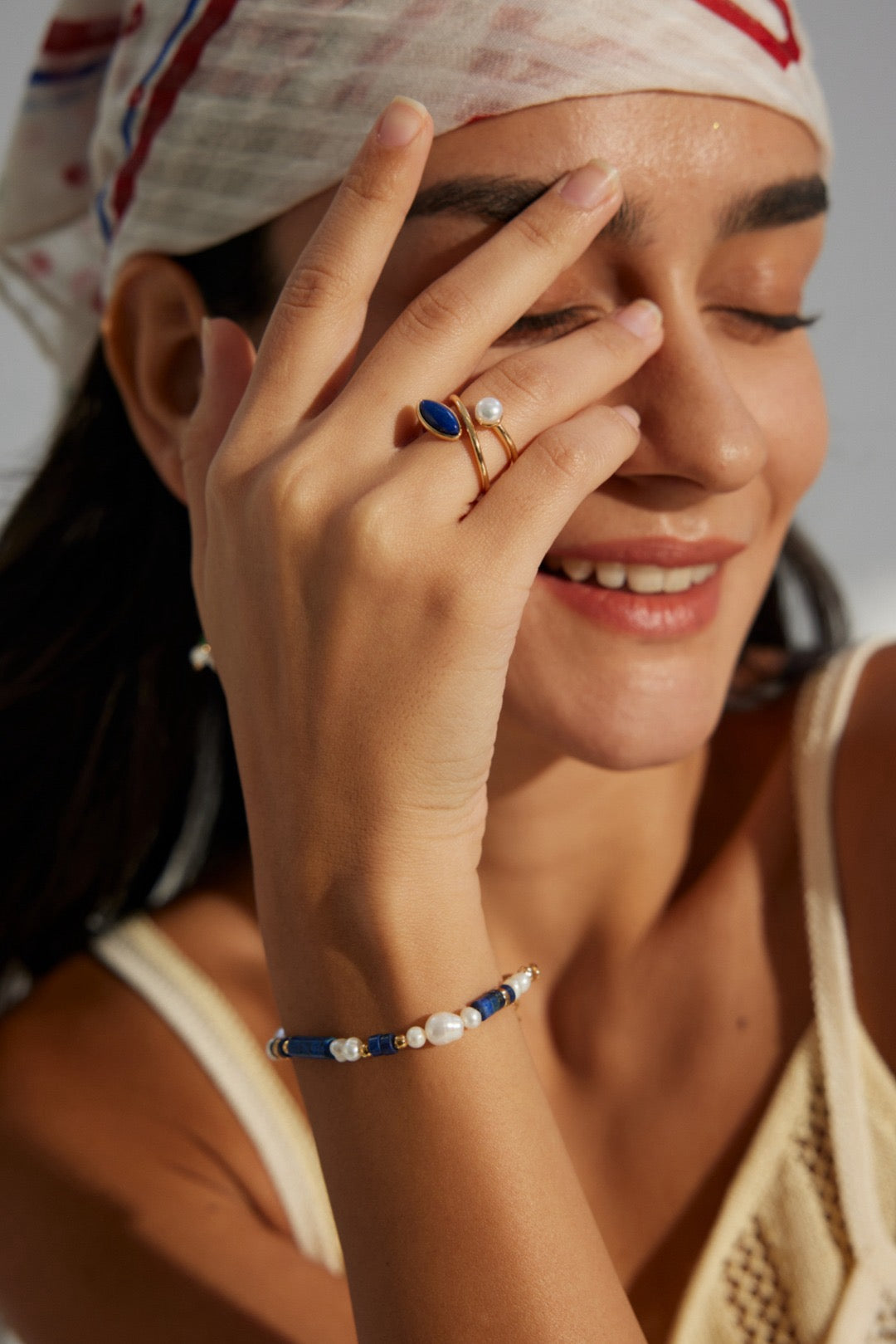 Washington Lapis Pearl set