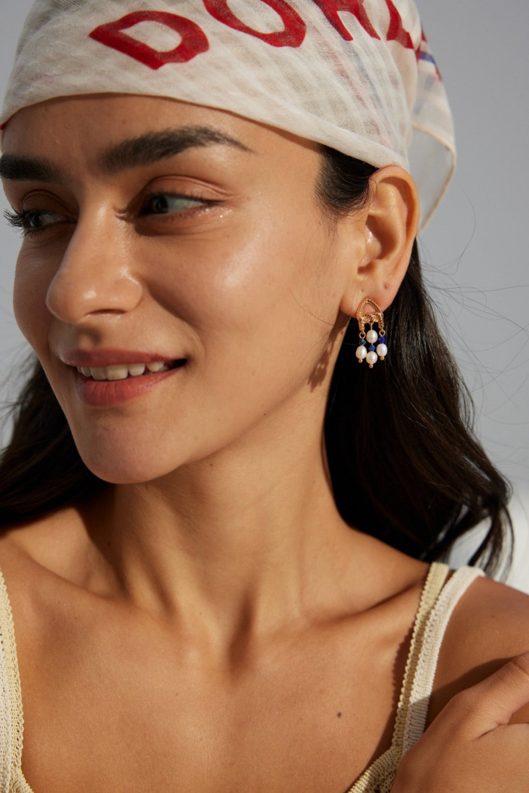 Cinderella Lapis handmade earrings