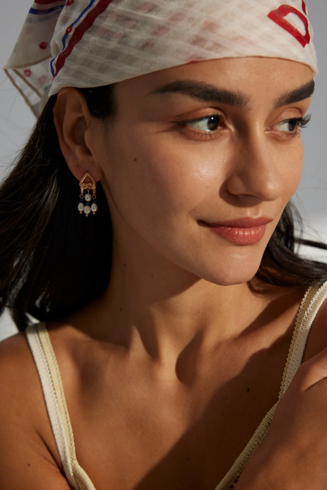 Cinderella Lapis handmade earrings