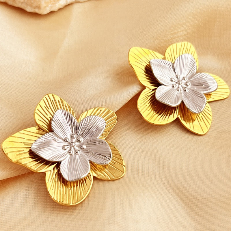 Layer flower big set