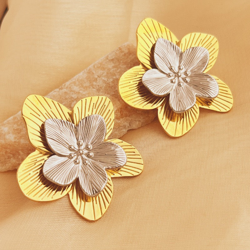 Layer flower big set