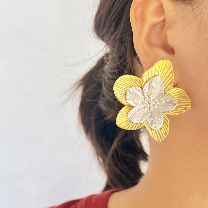 Layer flower big set