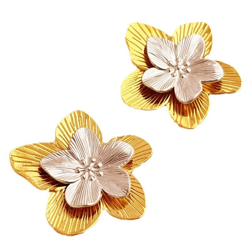 Layer flower big set