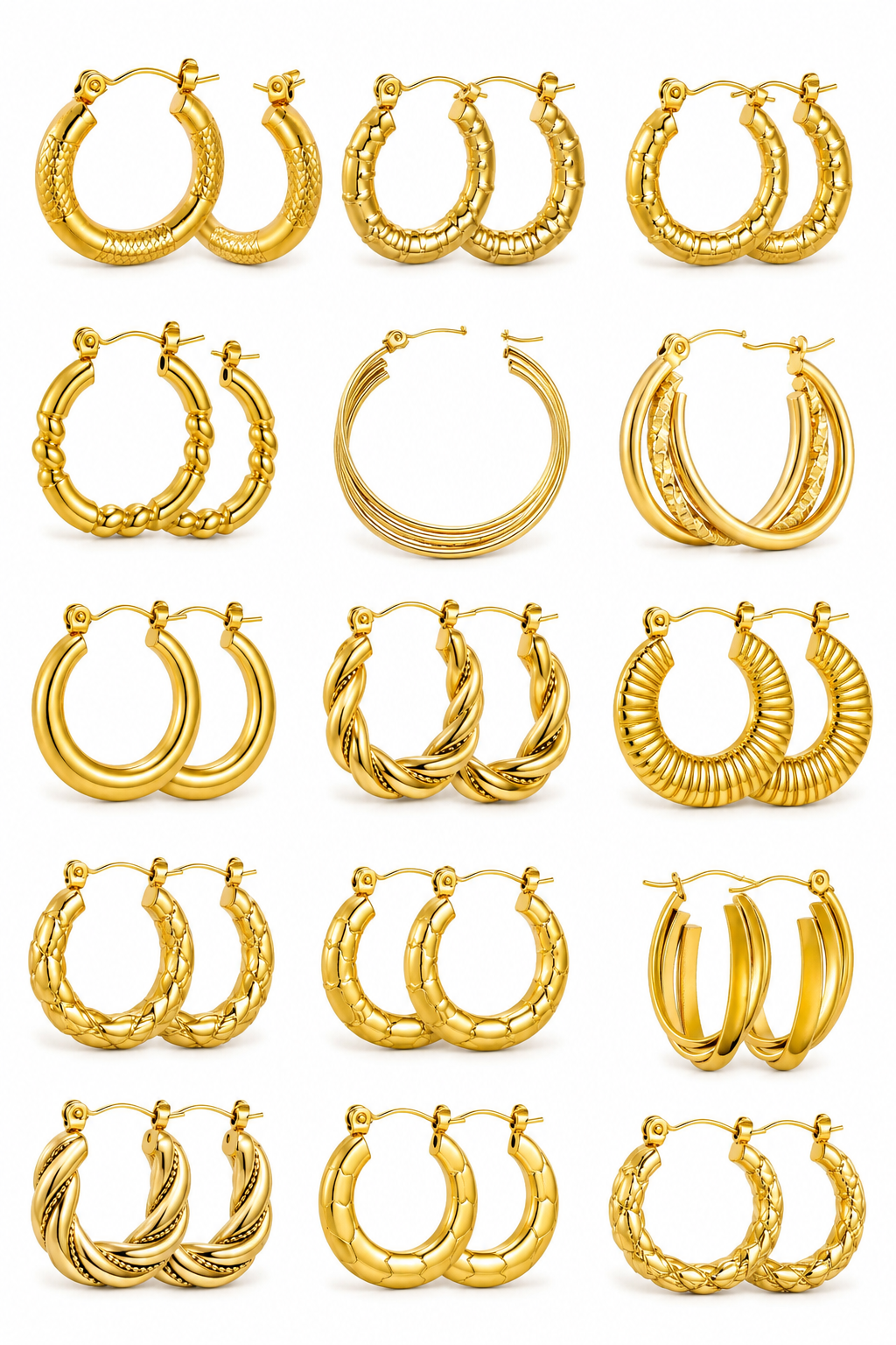 Round hoops collections