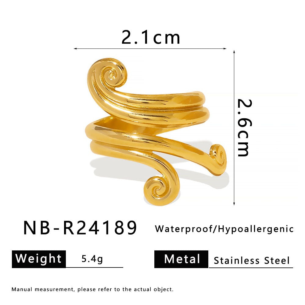 Mito Swirl Ring