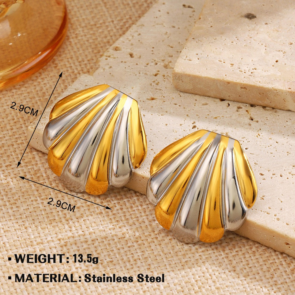 Sharon shell earrings