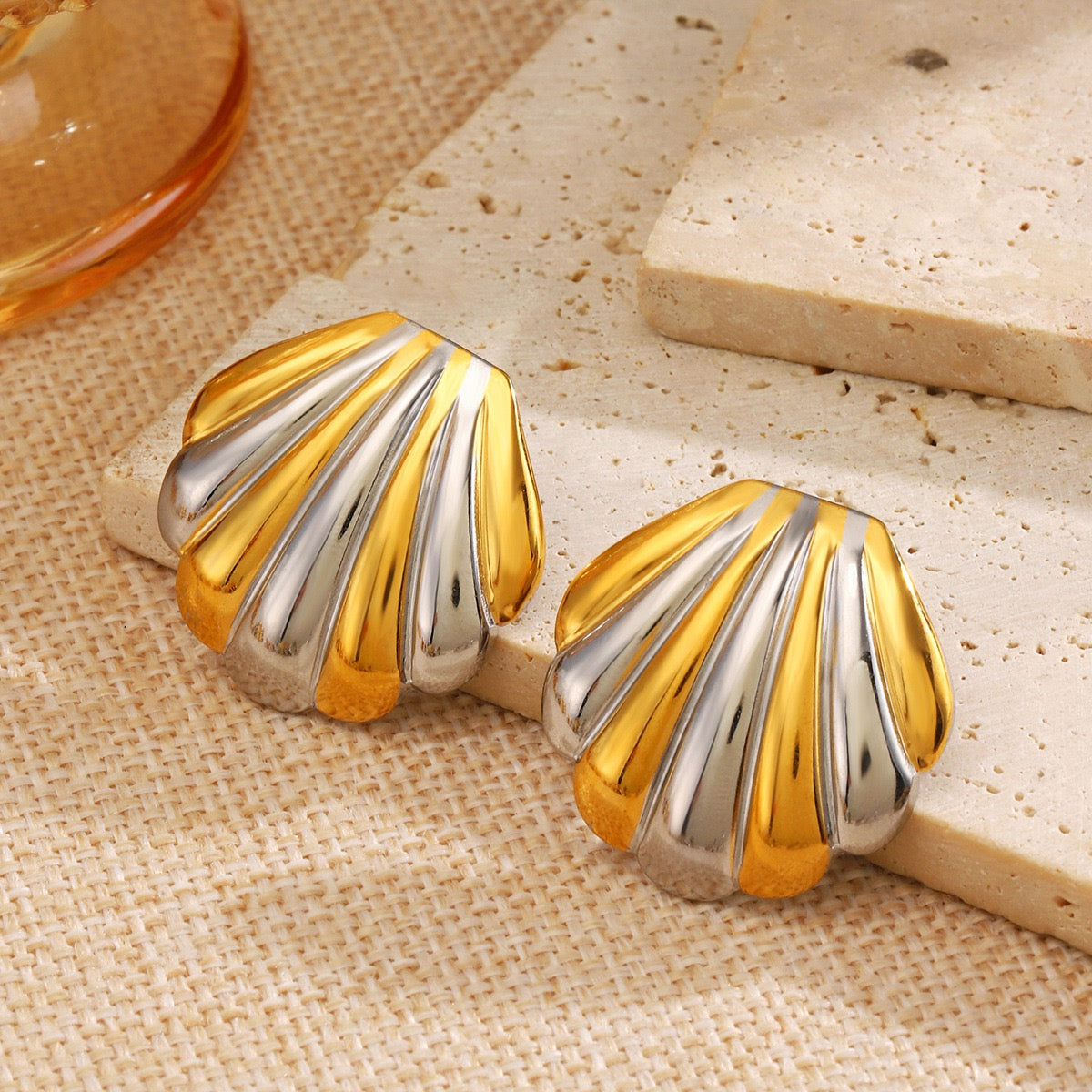 Sharon shell earrings