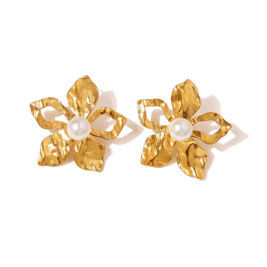 Teresa flower earrings