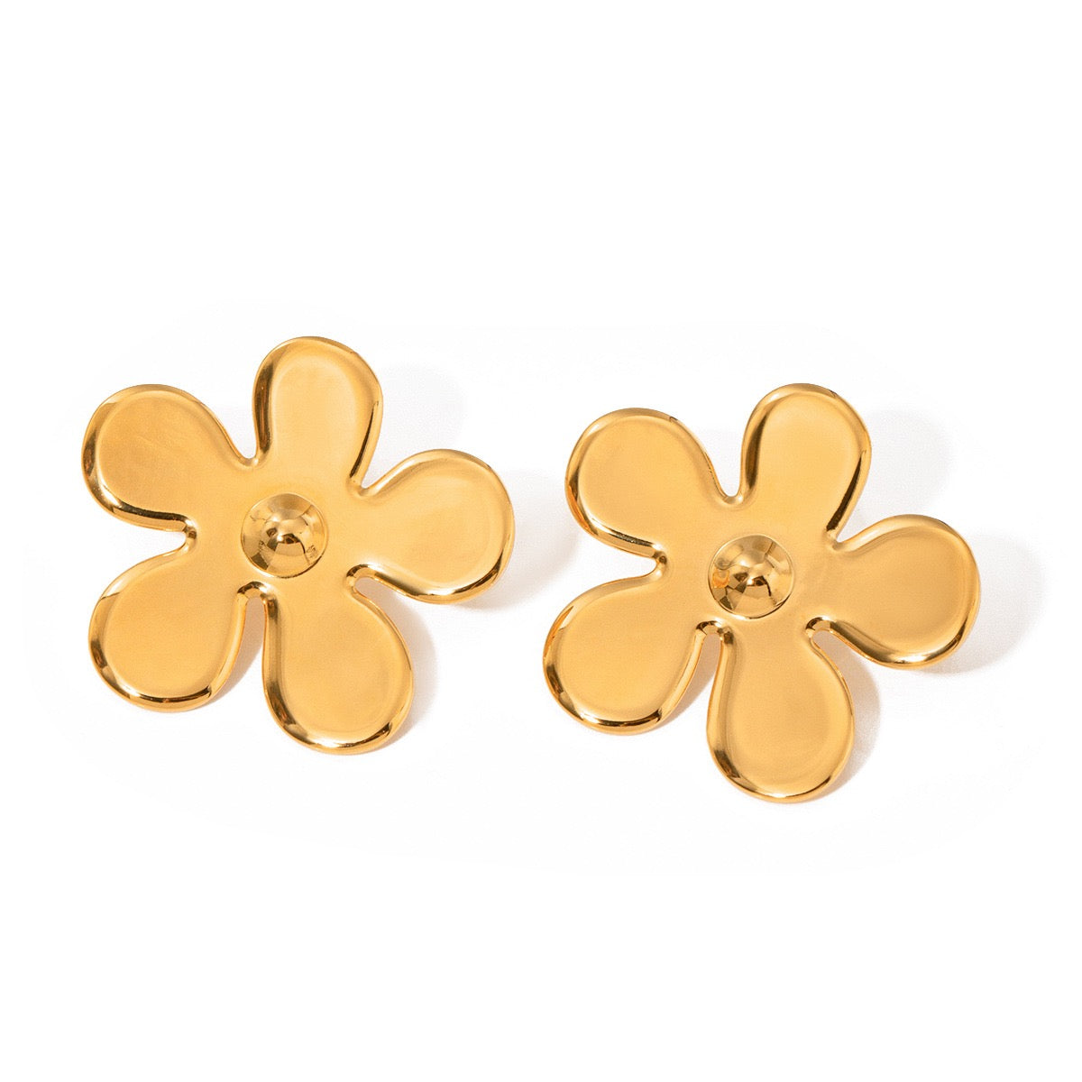 Carey flower earrings
