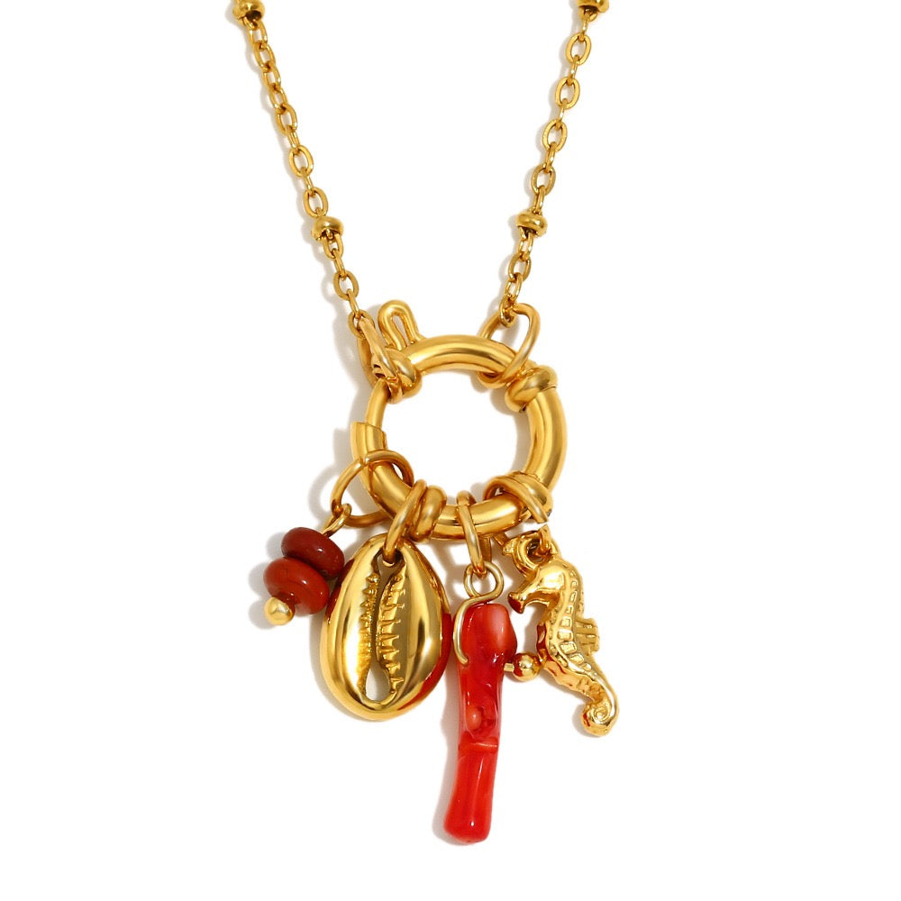 Charm chains necklace