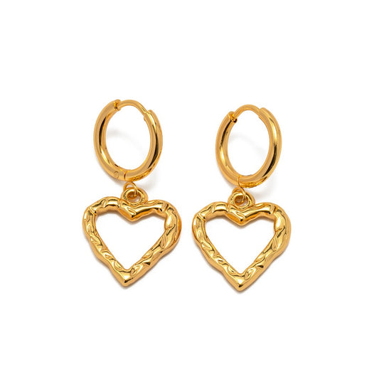 Balish heart earrings