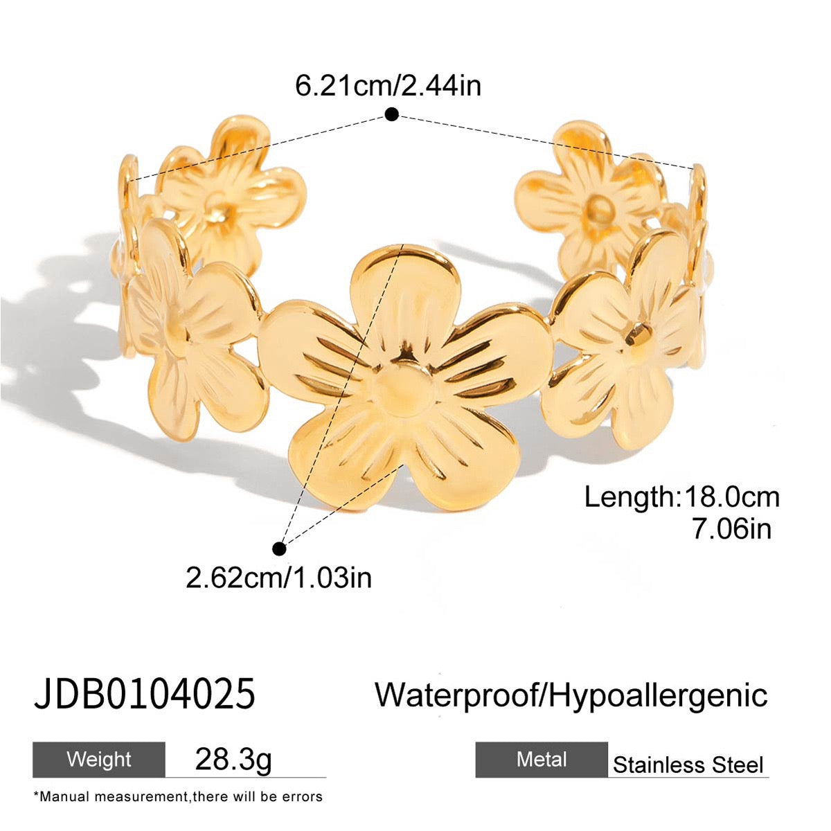 Flower bangle