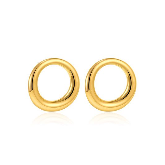 Classic hoop earrings