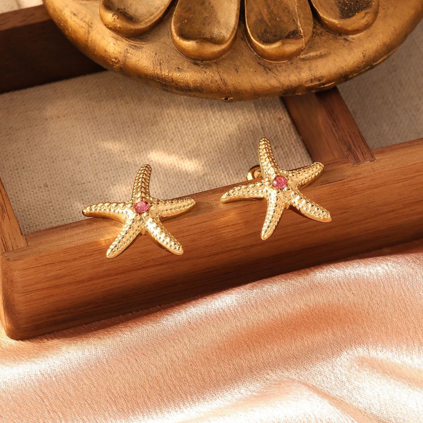 Glen classic dainty starfish earrings