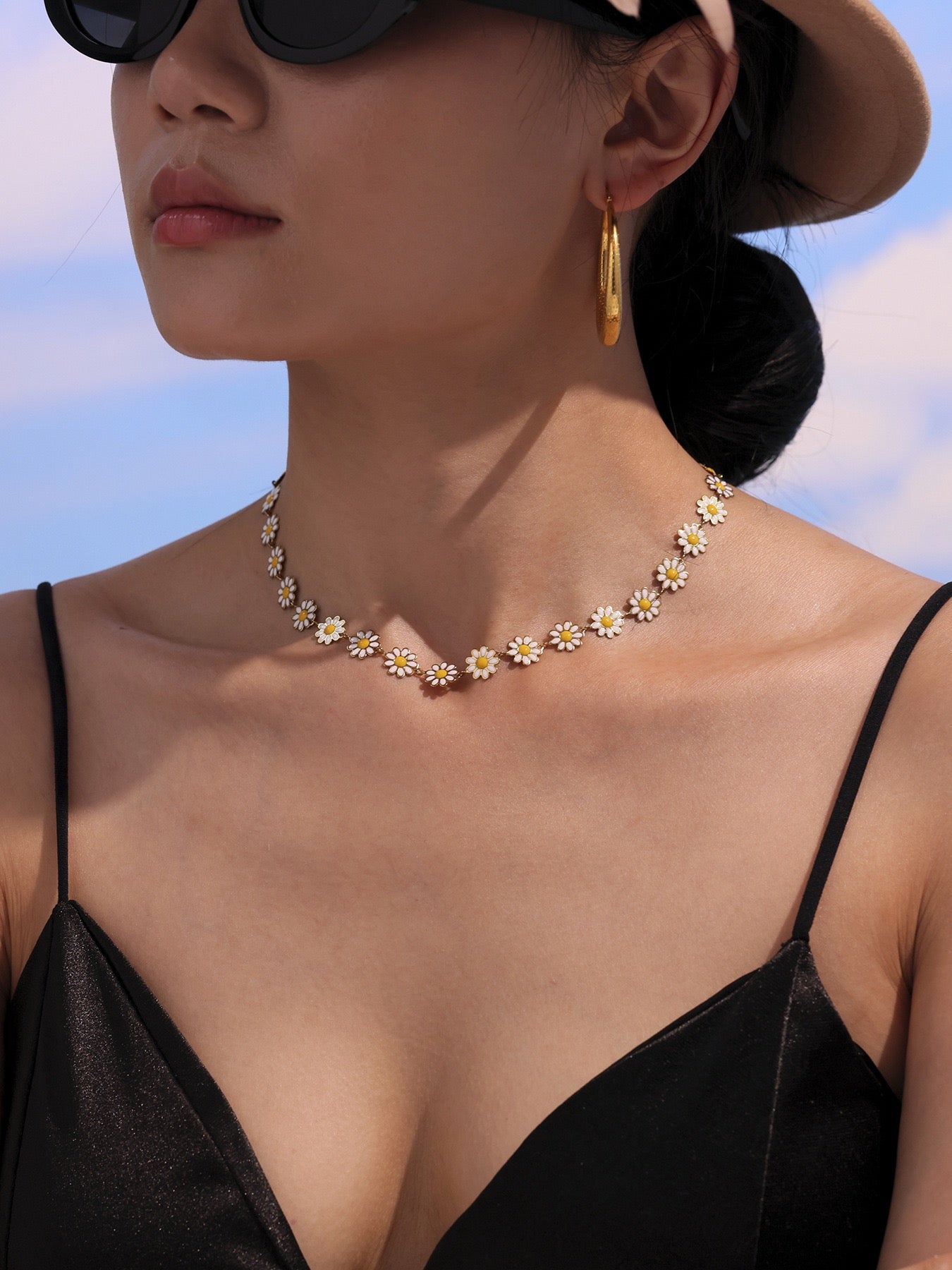 Little white daisy set