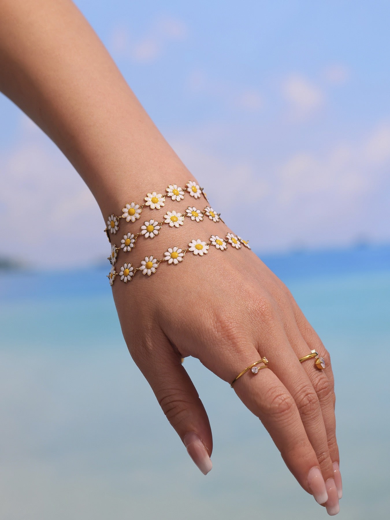 Little white daisy set