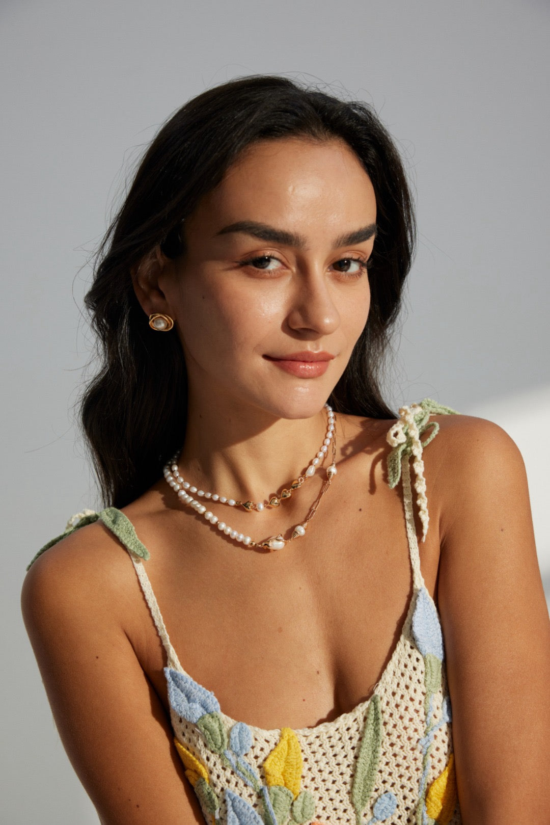 Hearty Pearl necklace