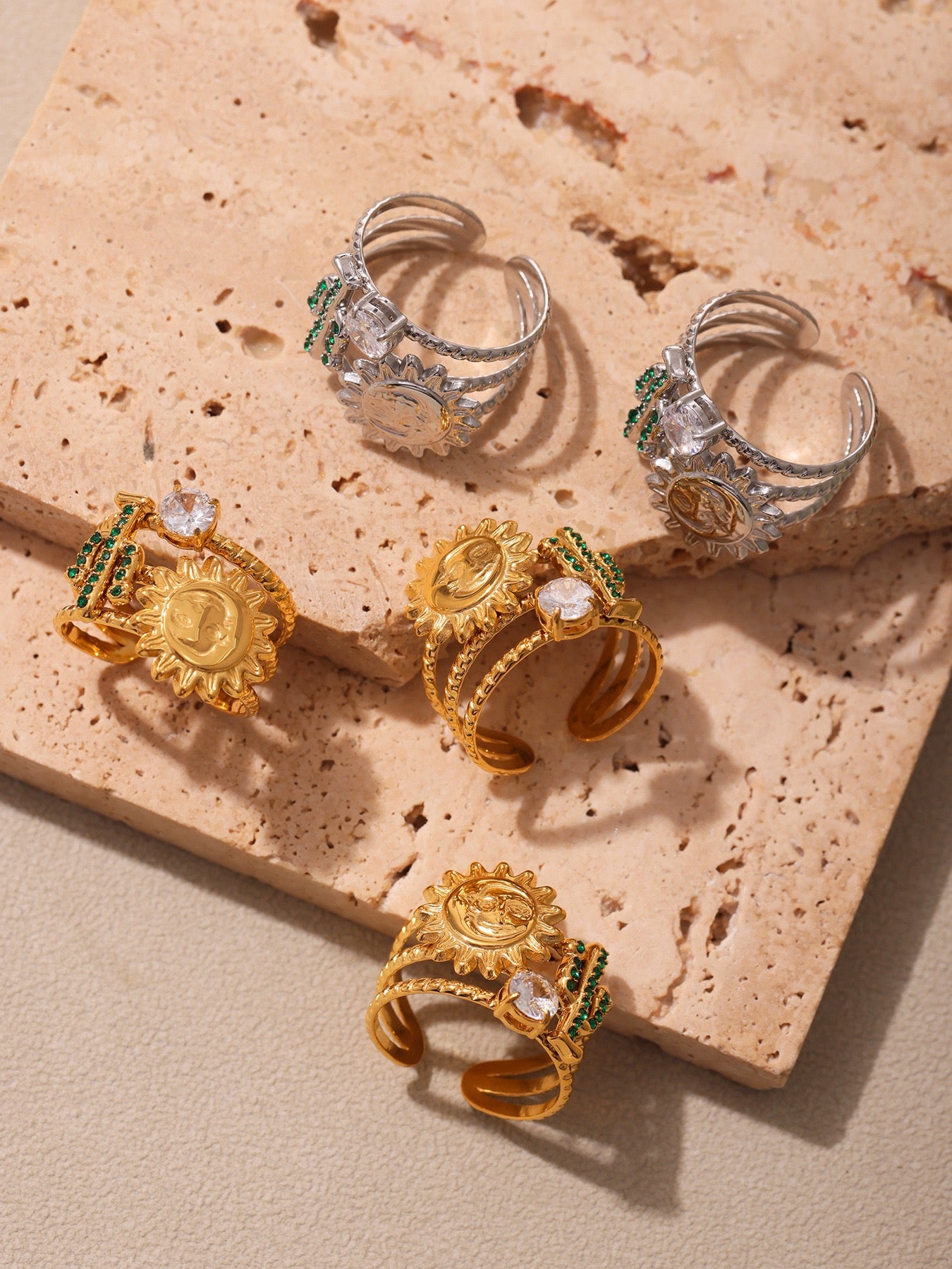 Cactus sun rings