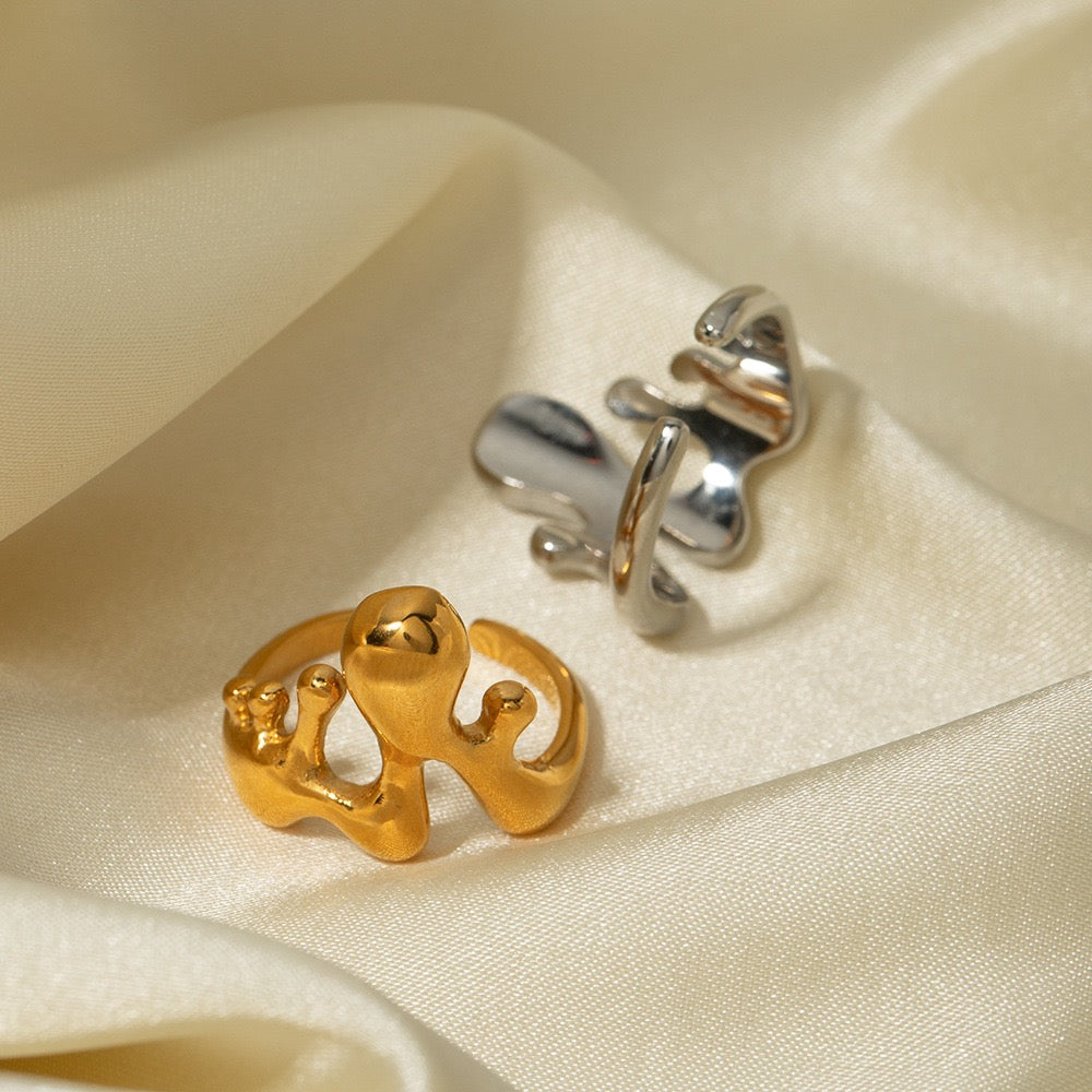 Splash of corals ring