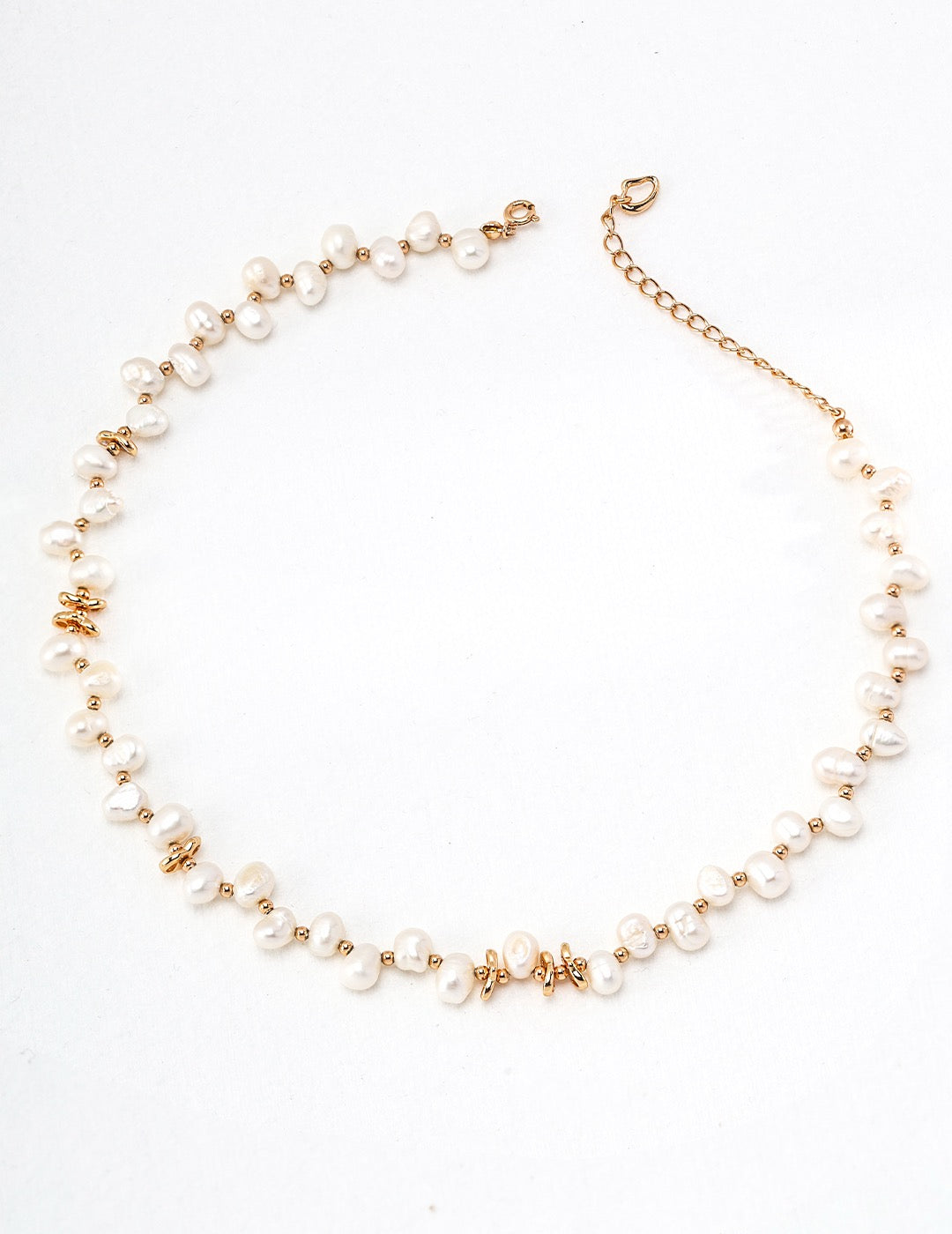 Norway Gold nuggets pearl set